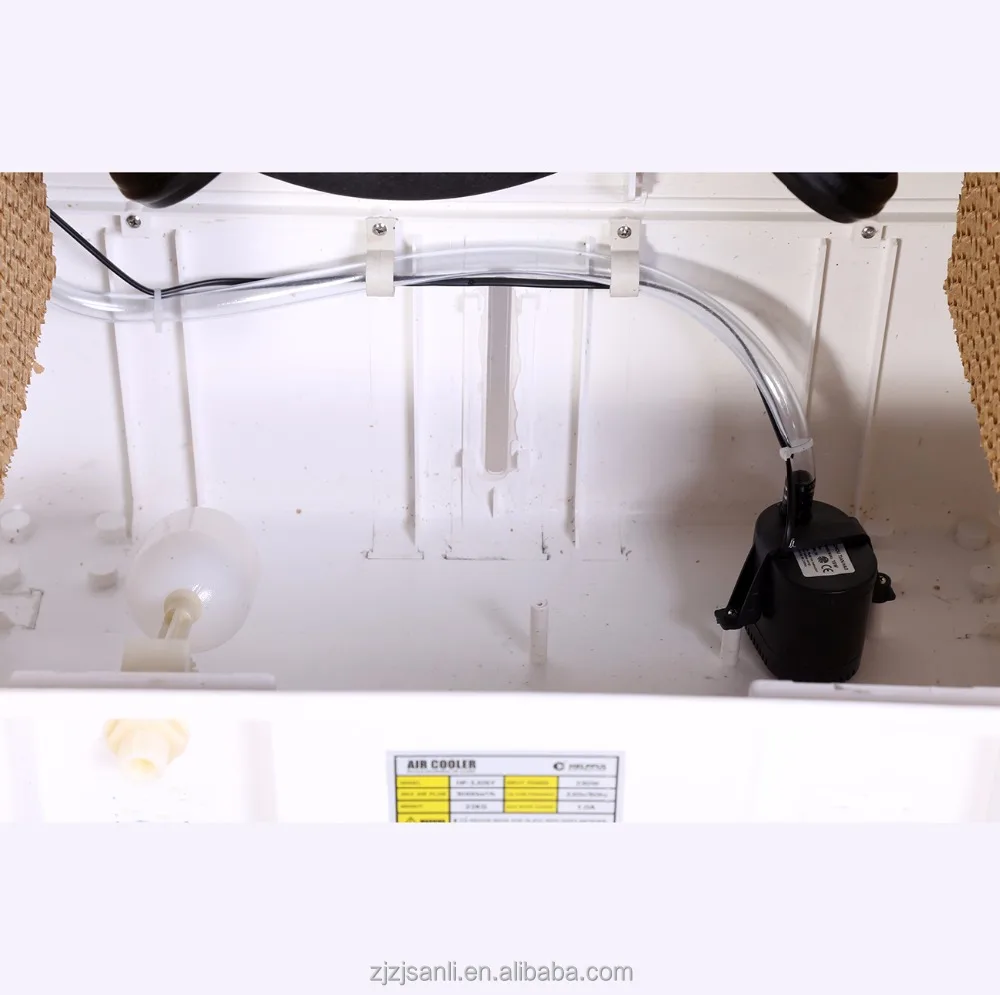 130w factory newest portable room use humidifying evaporative air cooler