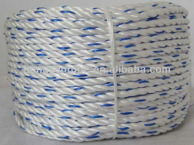 Hot Sale PP twisted rope PP PE Fishing Rope