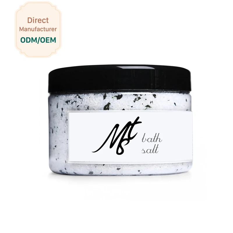 
OEM Private Label Exfoliating Dead Sea Salt Spa Bath Salt Gift Manufacturer 