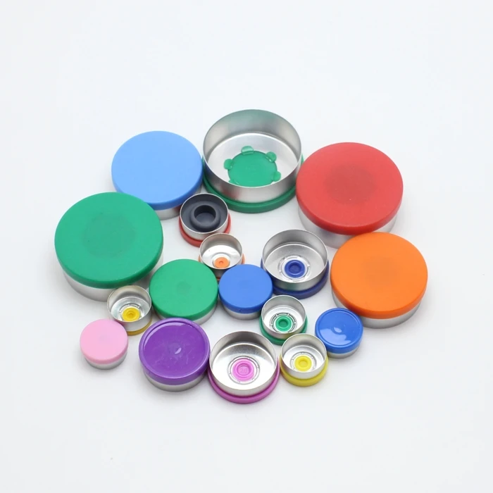 All Kinds of Frosted Surface Medical Aluminum Plastic Flip Cap Top