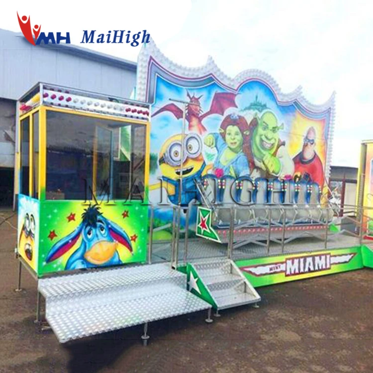 Factory Direct Cheap Price Newest Ride Kiddie Ride Kids Zone Mini Miami Trip