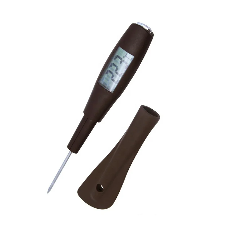 Digital display Silicone Spatula Cooking Thermometer Great Spatula for Chocolate, Creams, Syrups stirrer Thermometer