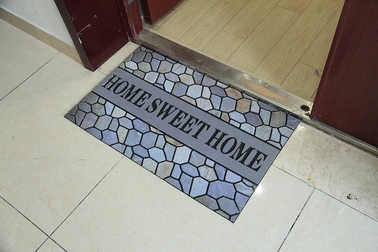 Коммерческий логотип резные Рисунок резиновый дно напольный коврик