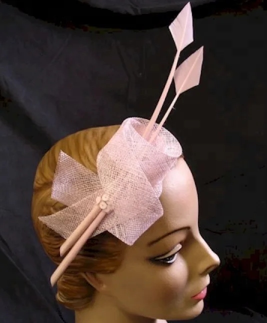 Turkey feather arrowhead