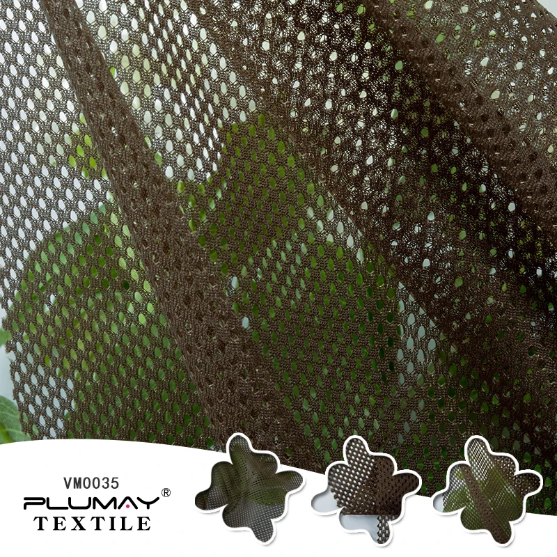 classic sport clothes lining mesh fabric high quality polyester Inelastic fabric plain dyed multifunction sewing fabric