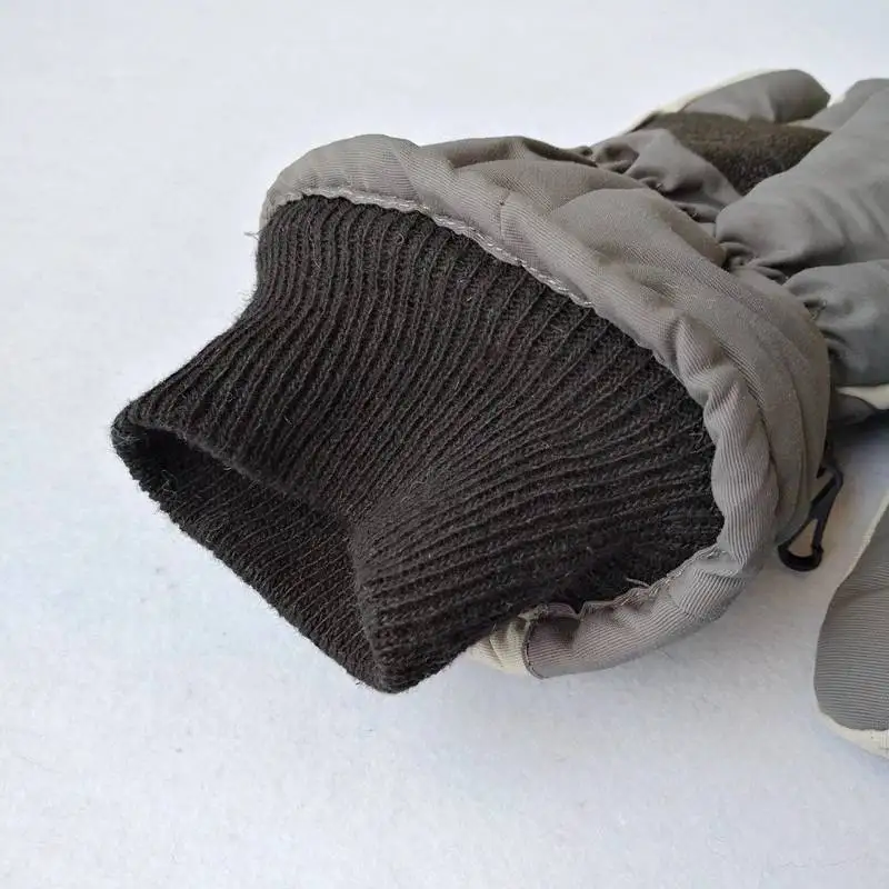 Безопасные зимние недорогие мужские водонепроницаемые Нескользящие сохраняющие тепло лыжные перчатки/спортивные перчатки