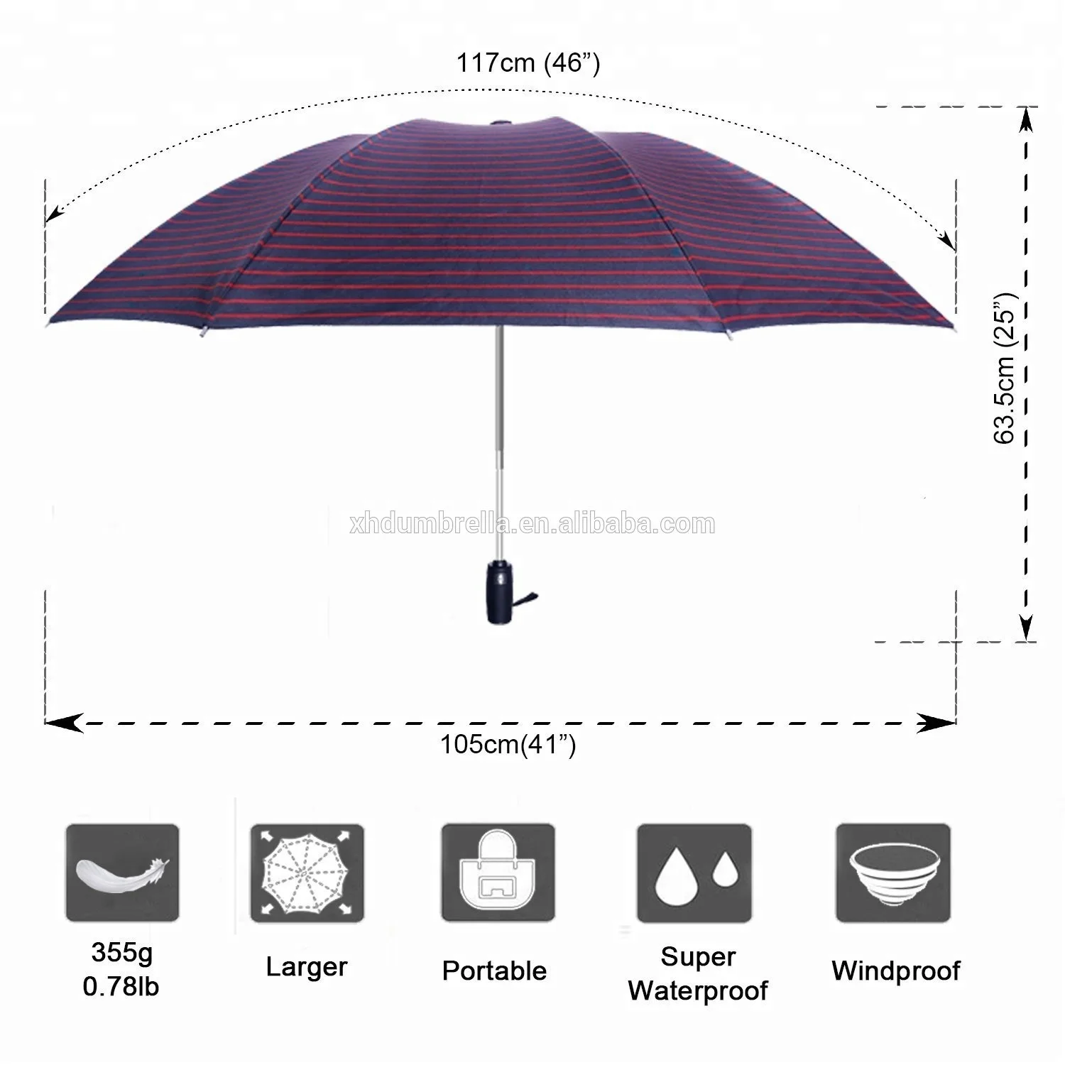 Korean and Japan market new product automatic inverted umbrella and reverse folding umbrella for flash deals