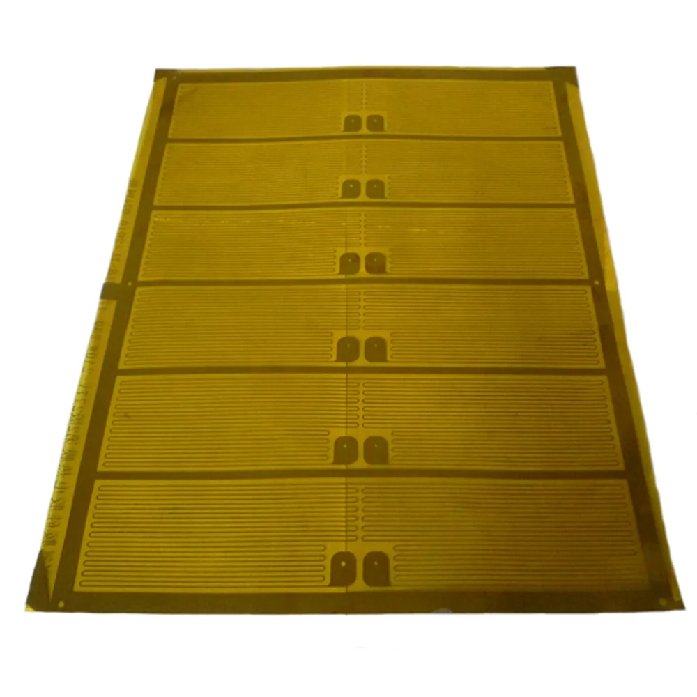12V 24V 120V 230V Kapton Polyimide Thin Film Foil Heater for 3D Printer