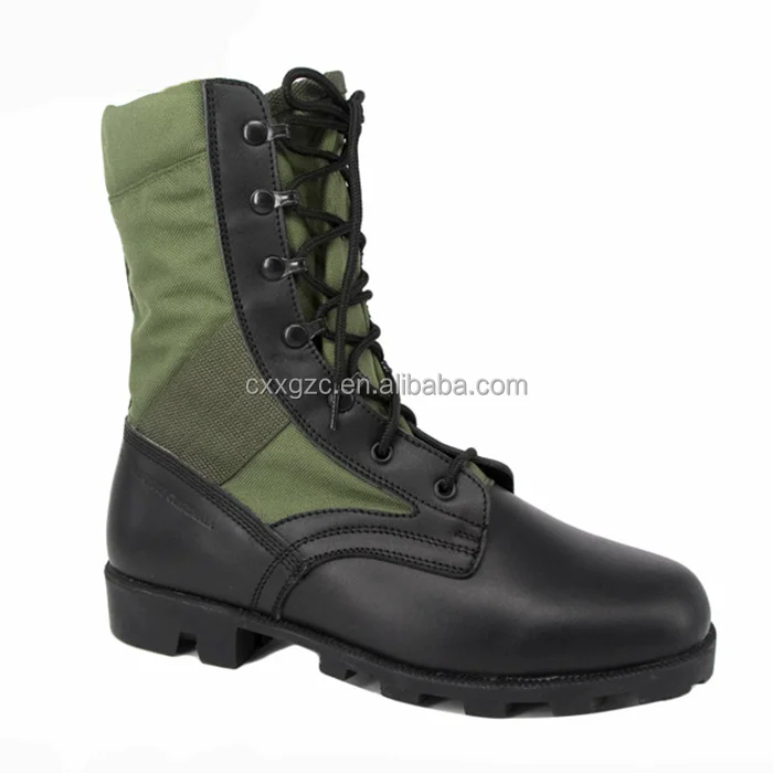 
Military Black Leather Tactical Combat Army Jungle Boots 