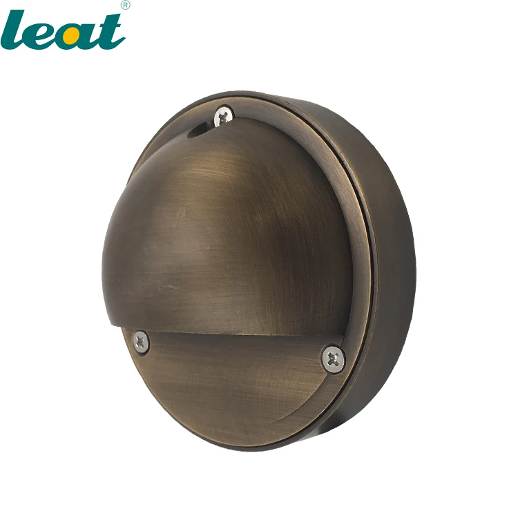 Bronze fancy wall sconces IP65 step light 2.3w low voltage garden lamps