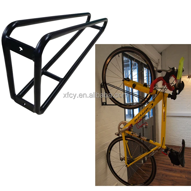 Vertical Single Triangle Commercial Wall Mounted Home Bike Wall Mounts Storage Bike Hanger Rack