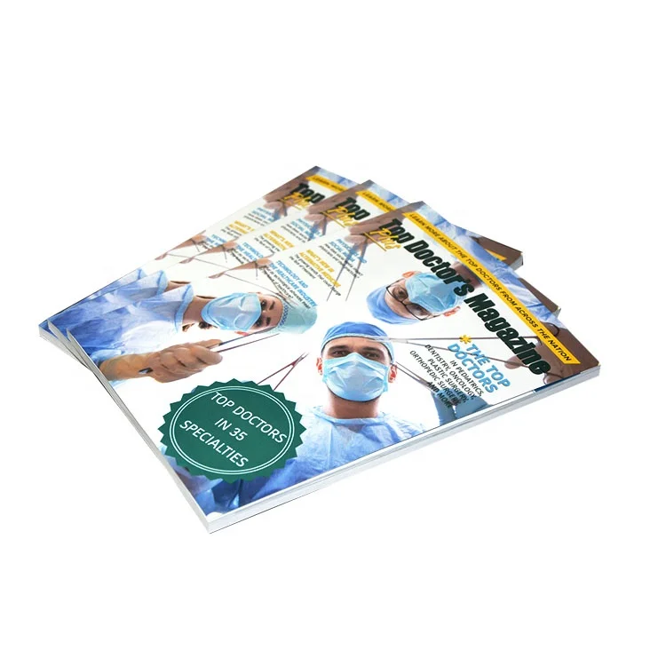 Low Cost Magazine Book Printing Service in China