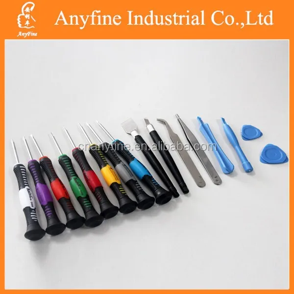 Hot Sale cell phone repair screwdriver set Non Slip Design Versatile Screwdrivers Set For iPhone 4 4S 5 For Samsung