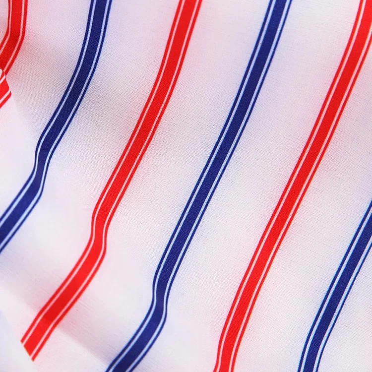 Custom Classic Design Hairdressing Print Stripe Antistatic Polyester Barber Salon Cape With Logo For Baber Shop Salon