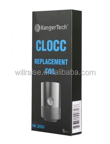 Authentic kangertech CLOCC coil Ni200 kanger CLtank Ni200 TC 0.15ohm SS316L 0.5ohm