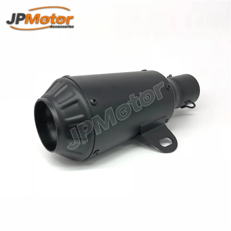 JPMotor универсальный титана овальной формы глушитель для мотокросса мотоцикл