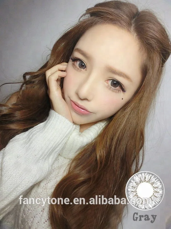 Оптовая продажа с фабрики низкая цена новейшие цветные косметические контактные линзы