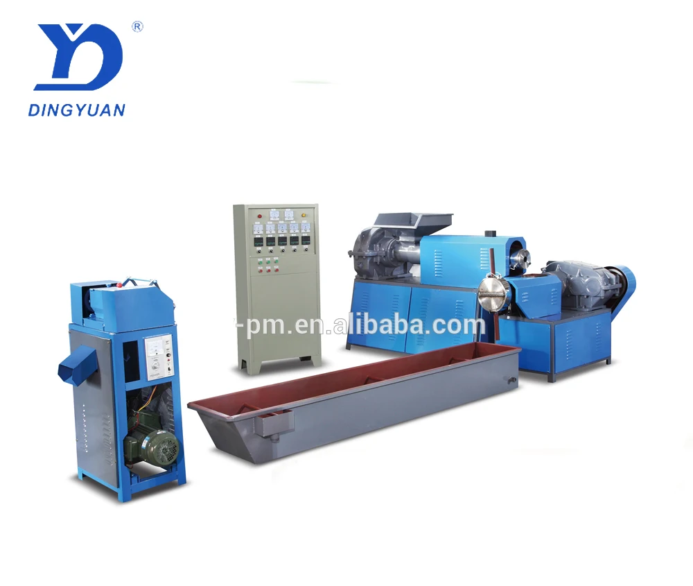The Double-Stage Waste Plastic strand pelletizer pp recycle