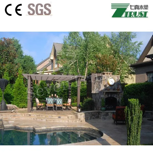 Wood Plastic Composite Outdoor Beam For Pergola