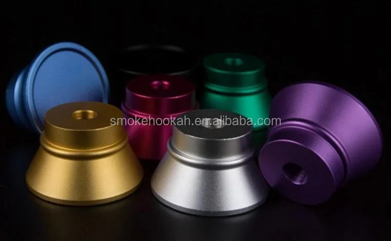 wholeslae Display Base Atomizer Stand Aluminum Holder for 510 Thread Clearomizers