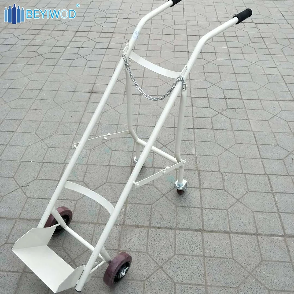 Стальной/алюминиевый цилиндр тележка для кислородного газового