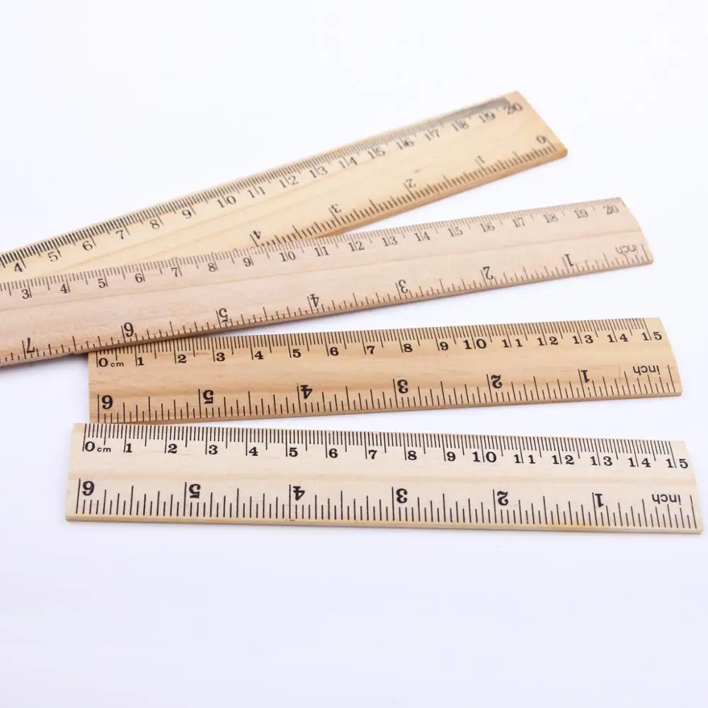 6 Inch 8 Inch Cheap Promotional Folding Wooden Ruler