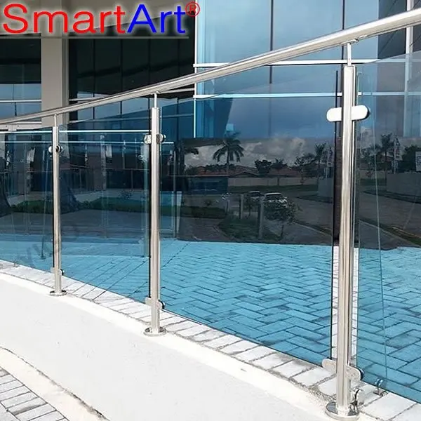 Smartart 2024  China supplier Spigot covers glass balustrade railing