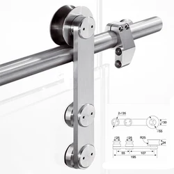 Luxury Exterior Commercial Glass Door Frameless Glass Sliding Door Hardware