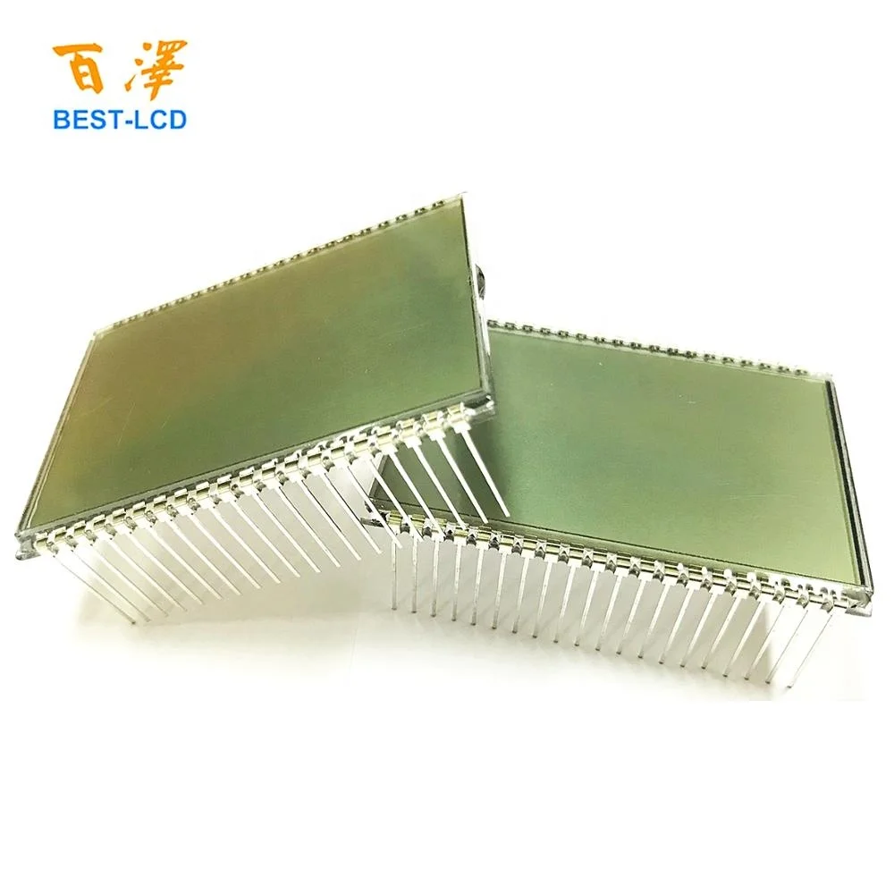 
Newly Customized 40pin Black White Segment HTN LCD Display For Irrigation System/Industrial Meter/Multimeter/Hybrid Meter etc. 