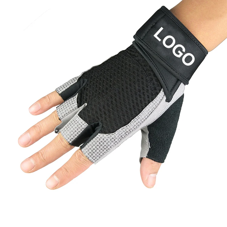 Free Sample And Anti-slip Weight Lifting Gloves Training