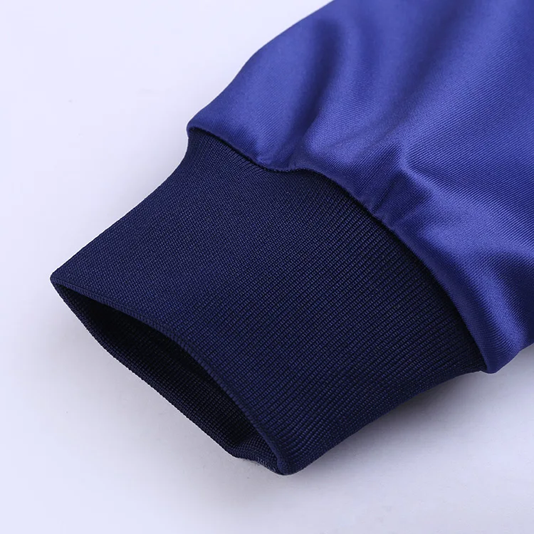 New green custom sublimation printing soccer school uniform tracksuits