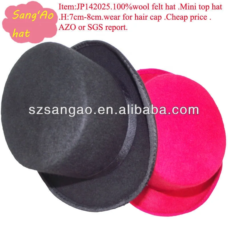 Small wholesale new 7.5 cm Mini festival hat cheap
