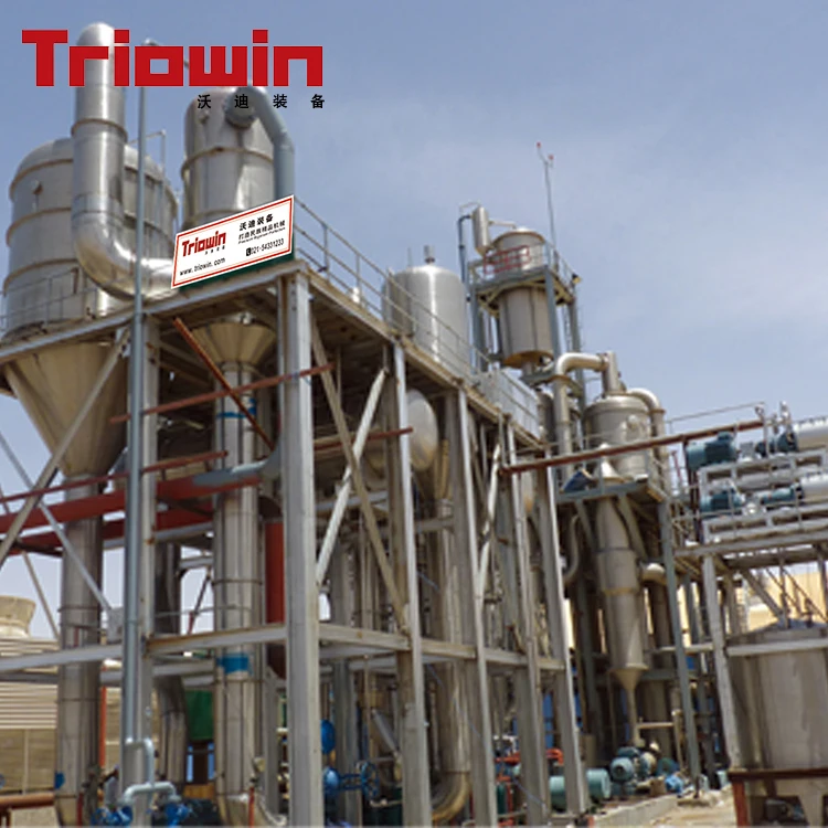 
Multiple effect multi forced circulation evaporator 