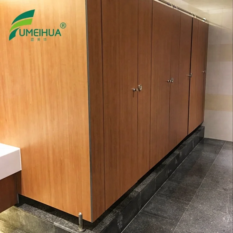 Fumeihua ladies toilet partition/ bathroom cubicle/ wc divider board made of hpl panel
