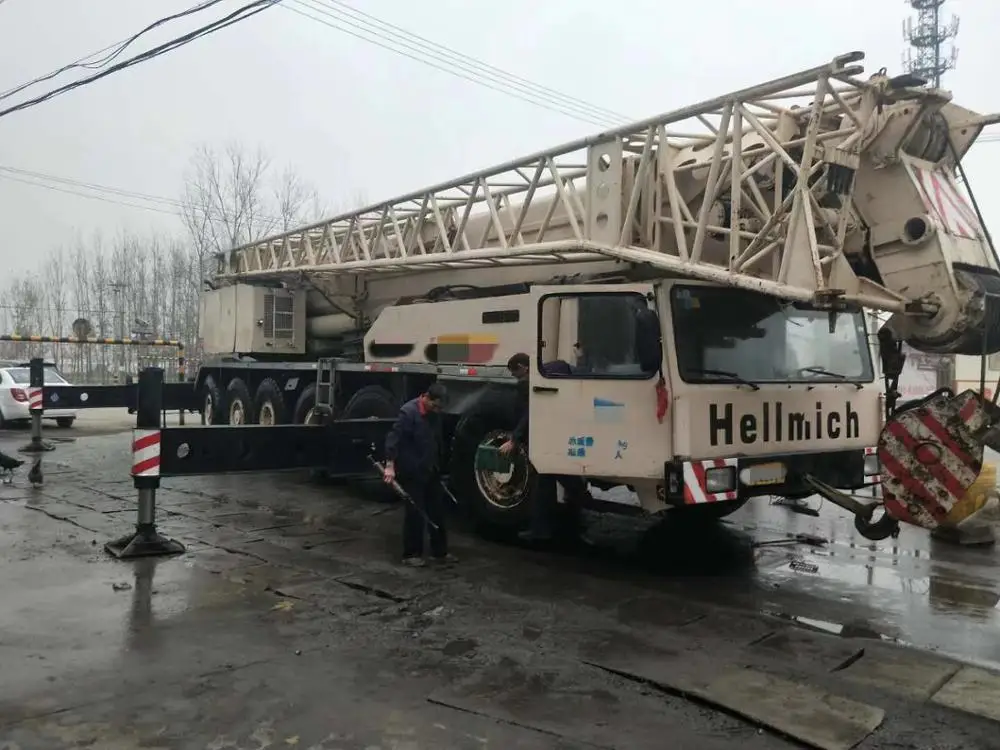 Хорошо Подержанный мобильный кран для грузовиков 160 тонн, Германия, оригинал для продажи