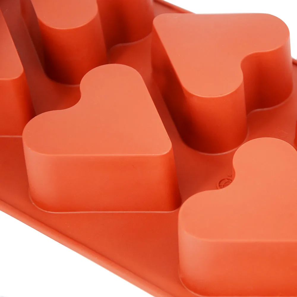 
heart silicone molds cake baking pan cake tools 