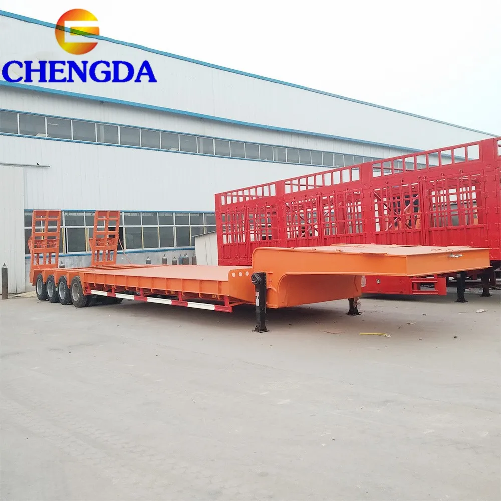 5 line 10 axle 150 ton 180 tons modular lowbed semi trailer