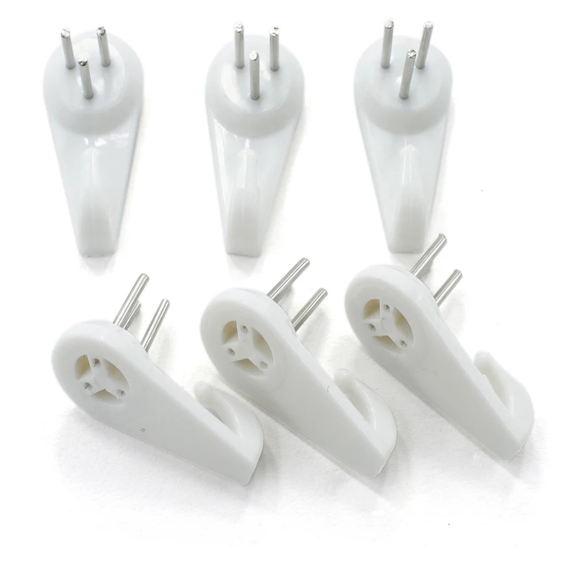 Powerful hanging No Trace Nails Living Room Wall Hook Photo Frame Hanger Hooks