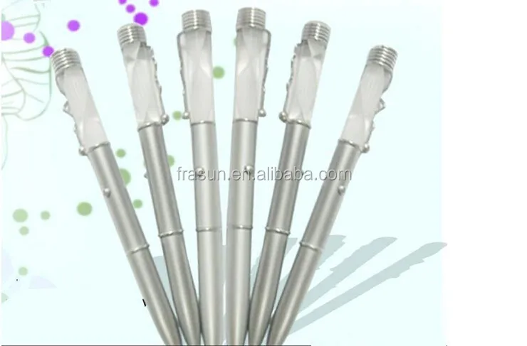 spiral multi color led pen/multi color spiral led pen/Spiral Light Up Multicolor LED pen