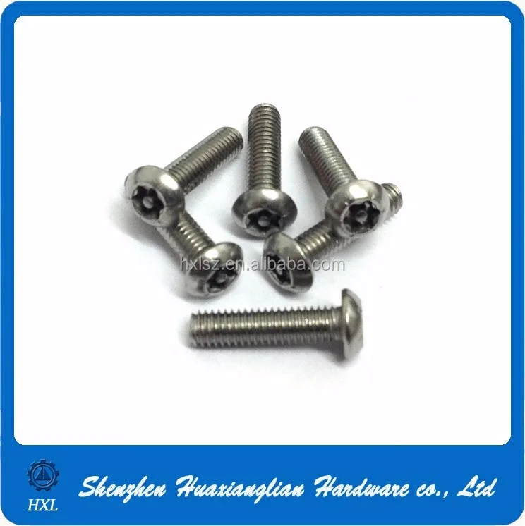 M3 M4 M5 M6 M8 M10 8-32 Stainless Steel Torx Flat Head Tamper Anti-theft Screws