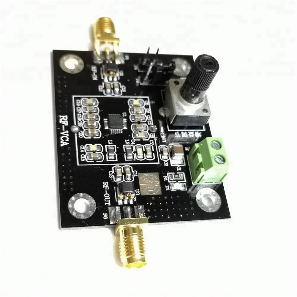 Taidacent ADL5330 10MHz to 3GHz VGA with 20dB Adjustable Gain Amplifier Op Amp Voltage Controlled Variable Gain RF Amplifier