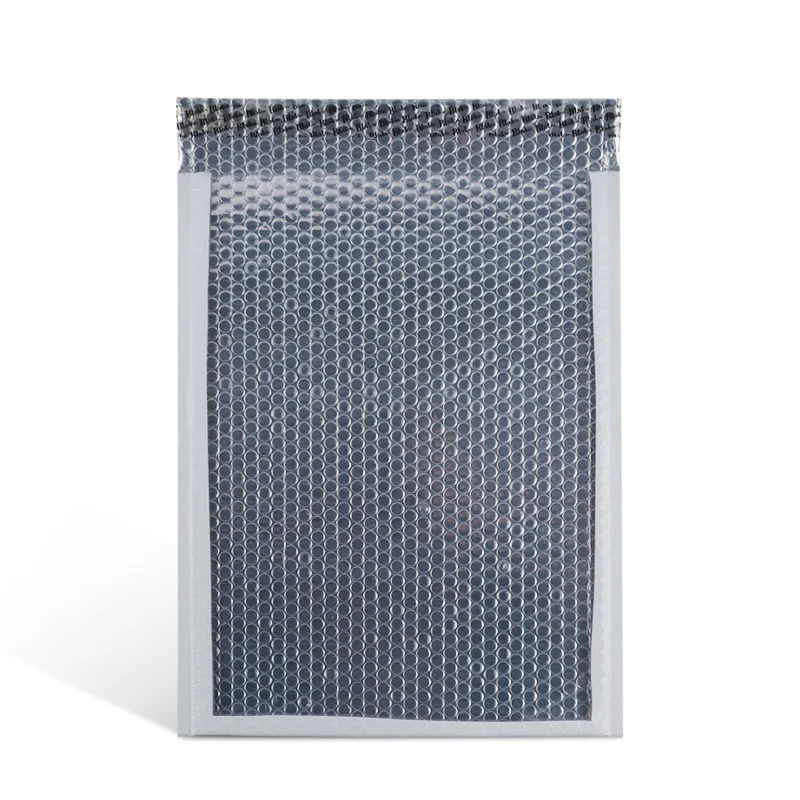 Self Seal tear proof white aluminium foil poly bubble mailers padded envelopes shipping packing bags for air delivery