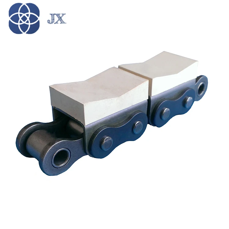 Conveyor Roller Chain with Elastomer Profiles 12B-G2
