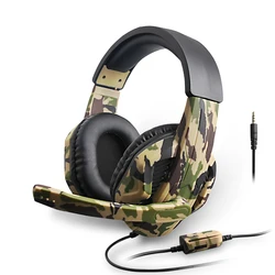 OIVO Stereo High Power Bass Camouflage Gaming Headset for PS4/Xbox one/Xbox 360/Nintendo Switch/PC