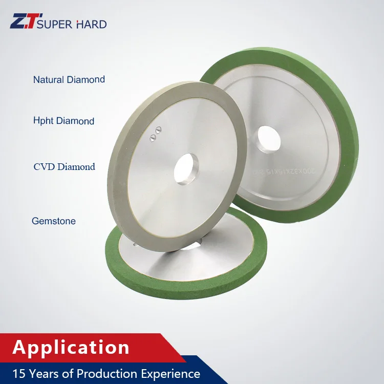 Large supply 170mm Vitrified bond diamond bruting wheel/scaives for natural diamond in India Market