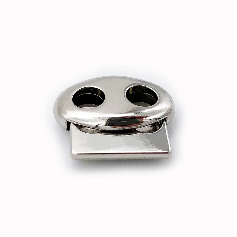 
Factory custom adjustable metal cord stopper end plug cord lock stopper 