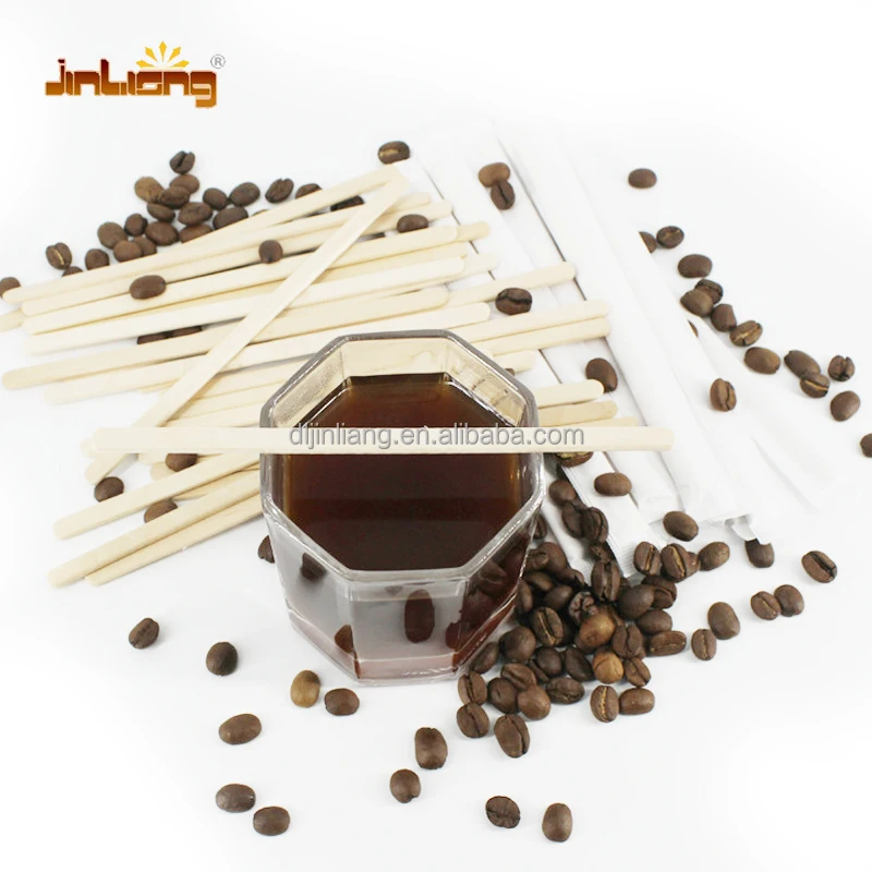 A+ Factory Wooden coffee stirrer and maxim stick coffee