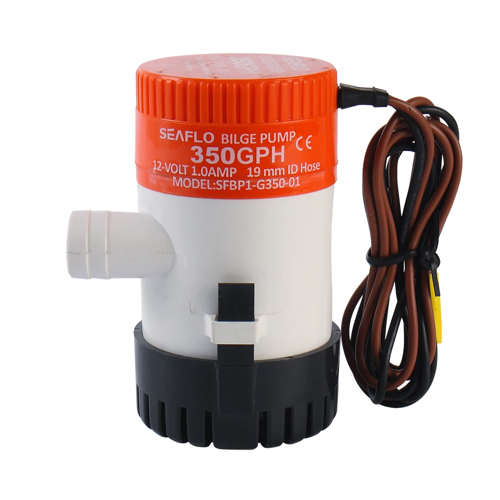 
Seaflo DC Solar Mini Bilge Pump 12v 350GPH Underwater Pumps 