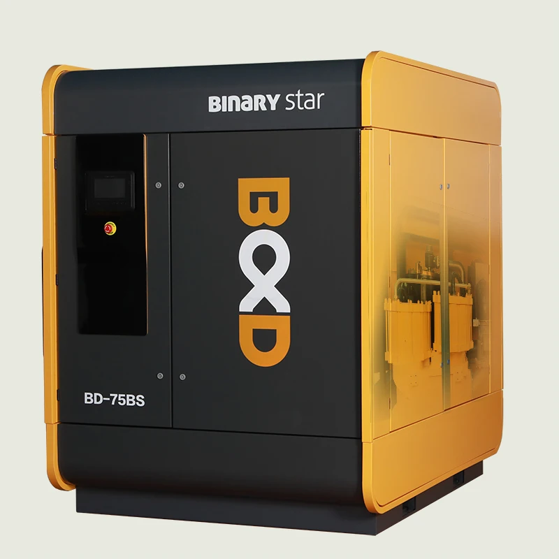 
Энергосберегающий двухступенчатый вертикальный дизайн PM 75 кВт 100 л.с. винтовой воздушный компрессор для станции воздушного снабжения с двойным мотором 