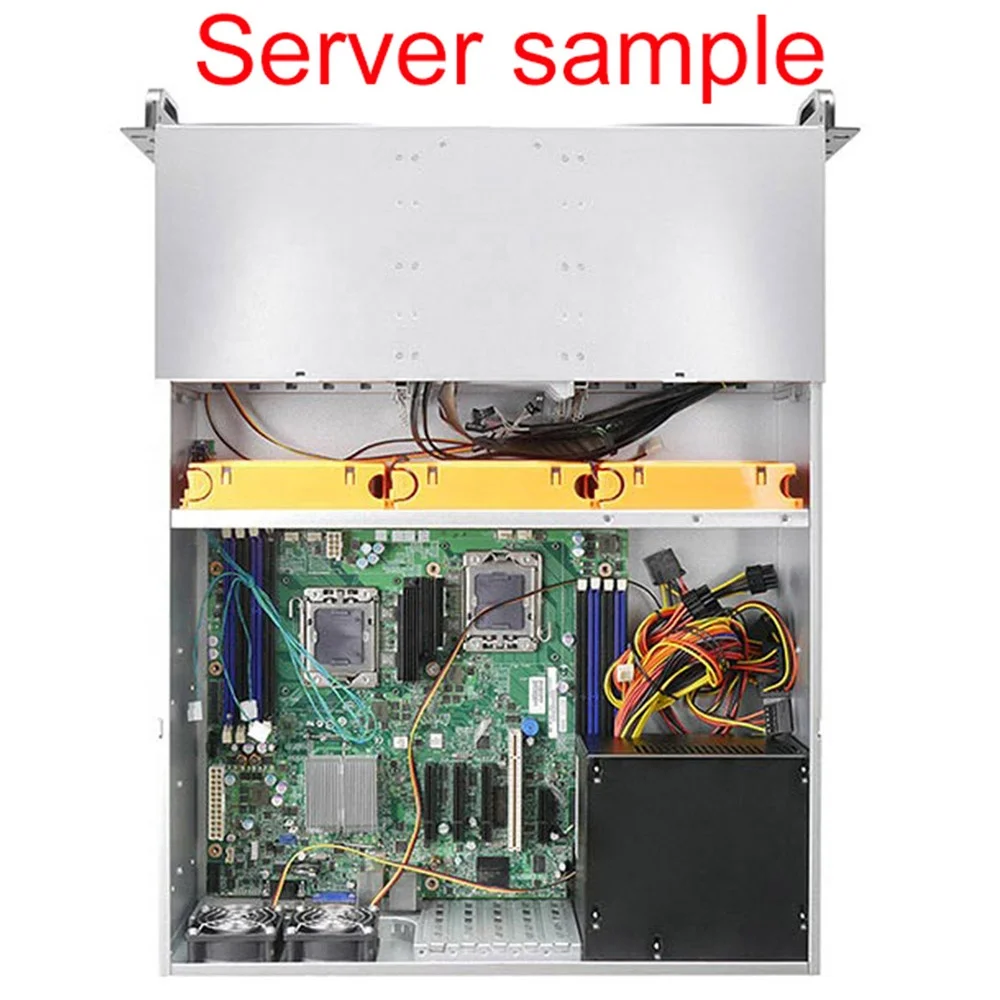 PC Computer Industrial Rack Mount Server 3U Chassis Case